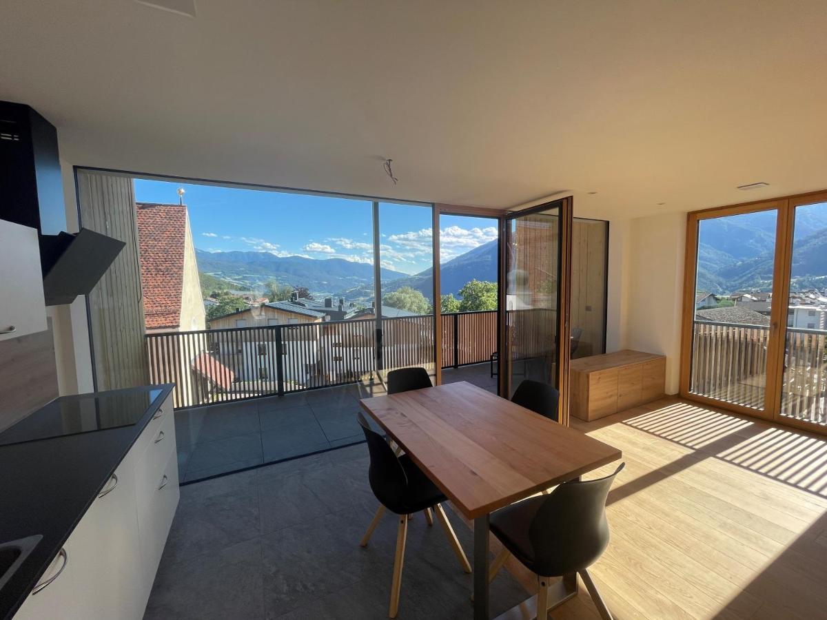 ברסאנונה Mesnerhof Chalet Mit Dolomitenblick Und Kostenlosem Parken In Der Tiefgarage מראה חיצוני תמונה